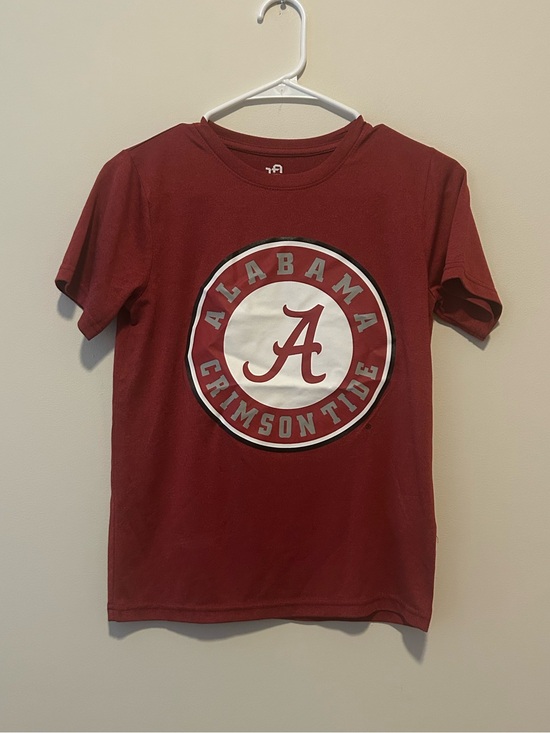 Team Athletics Other - Alabama Crimson Tide Circle Logo Tee - Crimson/White Youth Medium